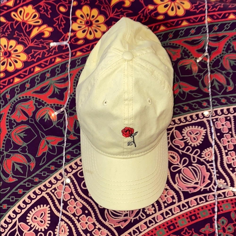 Pastel Yellow Beauty and the Beast Dad Hat